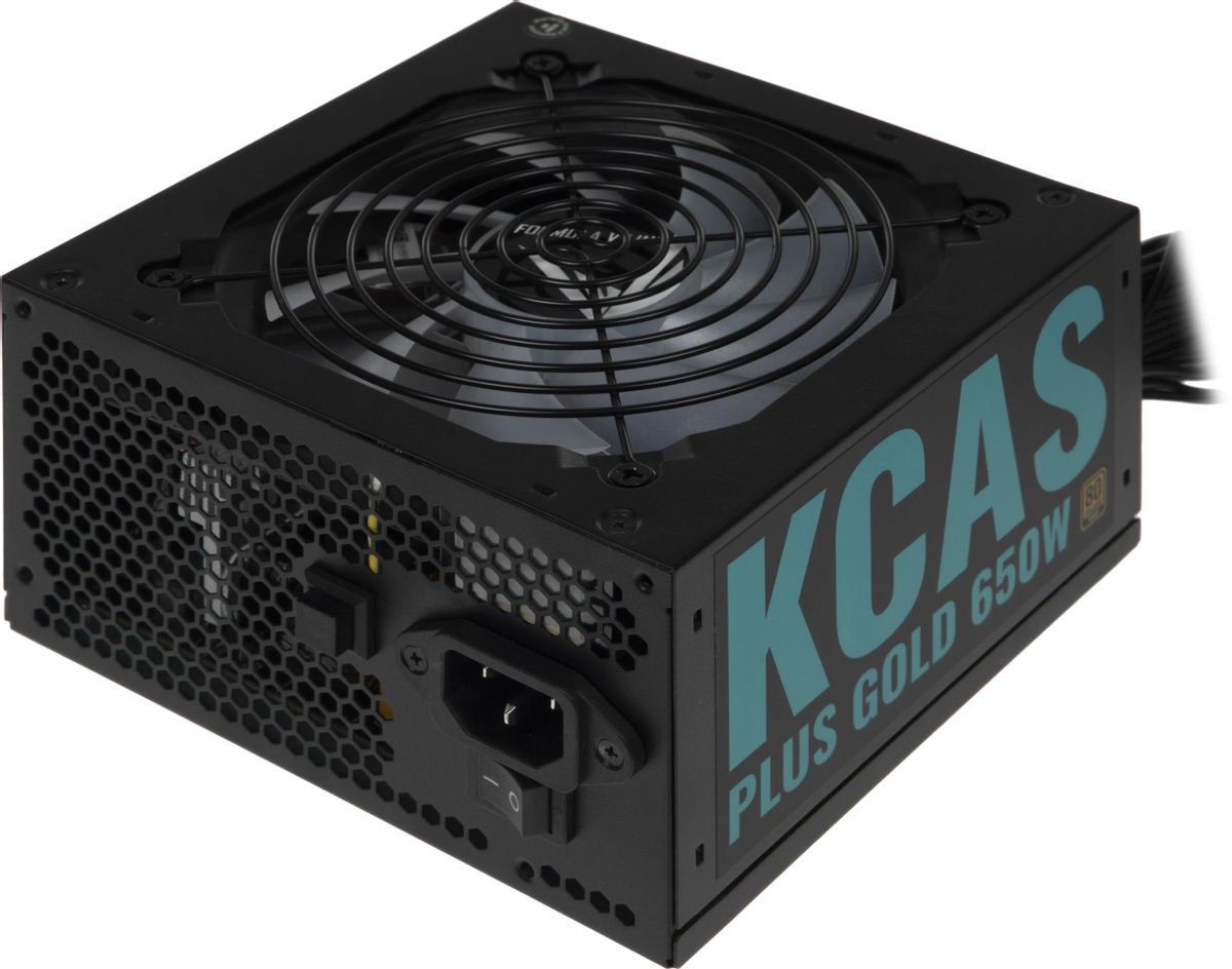 Блок питания Formula AC KCAS PLUS GOLD 650W RGB,  650Вт,  120мм,  черный, retail [kcas plus 650g]